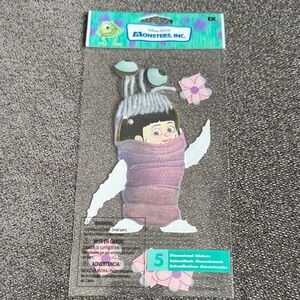 Monsters, Inc. Boo Dimensional Stickers - Purple and Pink